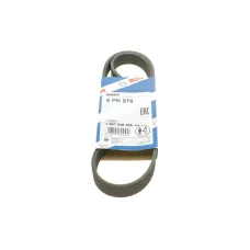 Ремінь генератора BOSCH 1 987 948 486 поліклиновий 6PK976 для Peugeot Partner, Citroen C4 1.6 HDi 976 мм