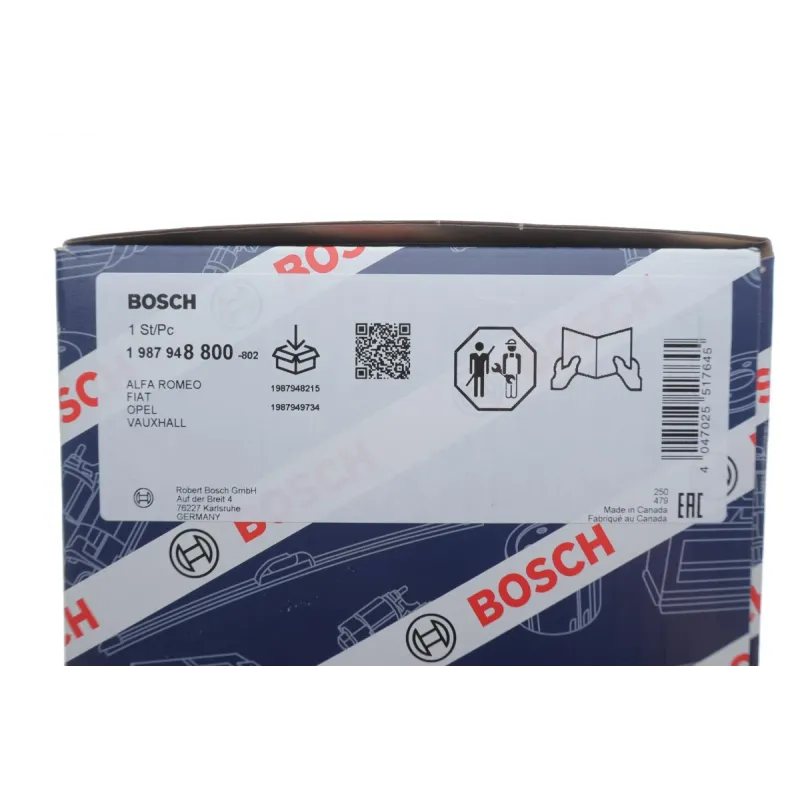 Комплект ГРМ з помпою BOSCH 1 987 948 800 для Chevrolet Aveo T250/T300, Fiat Stilo 1.6 16V, 24x146z