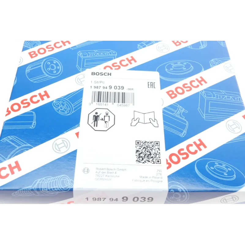 Ремінь ГРМ BOSCH 1 987 949 039 для BMW 3 (E30)/5 (E28/E34) 1983-1995, 1314x28.5 мм, 138 зубців