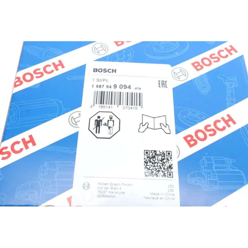Ремінь ГРМ BOSCH 1 987 949 094 для Toyota Corolla 1.3 (87-01) 123 зубці, 984 мм