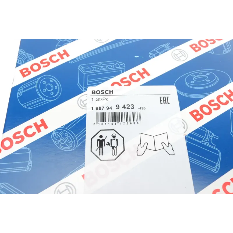 Ремінь ГРМ BOSCH 1 987 949 423 для Ford Focus 1.8 16V 2002-2004, 1229x25.4 мм