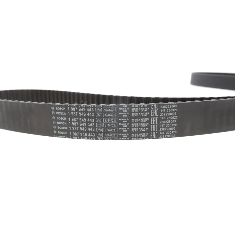 Ремінь ГРМ BOSCH 1 987 949 443 для Subaru Forester SF 1997-2002, Impreza GC/GF 1992-2000, Legacy BC/BD/BG 1989-1999 (30x1688 мм, 211 зубців)