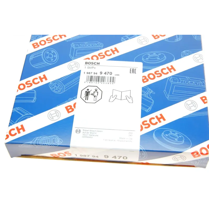 Ремінь ГРМ BOSCH 1 987 949 470 для Mazda 323, 626 1.8/1.9 16V 1991-2000 (25x133z)