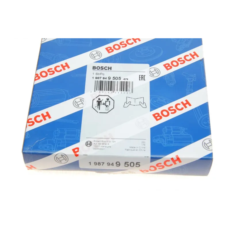 Ремінь ГРМ BOSCH 1 987 949 505 для Ford Fiesta, Focus 1.4/1.6 1995-2005, 22x117z