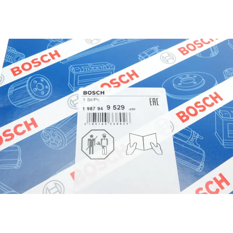 Ремінь ГРМ BOSCH 1 987 949 529 для Jeep Cherokee/Wrangler 2.4 2001-2008, Chrysler Voyager 2.4 1995-2001 (146 зубців, 28x1391 мм)