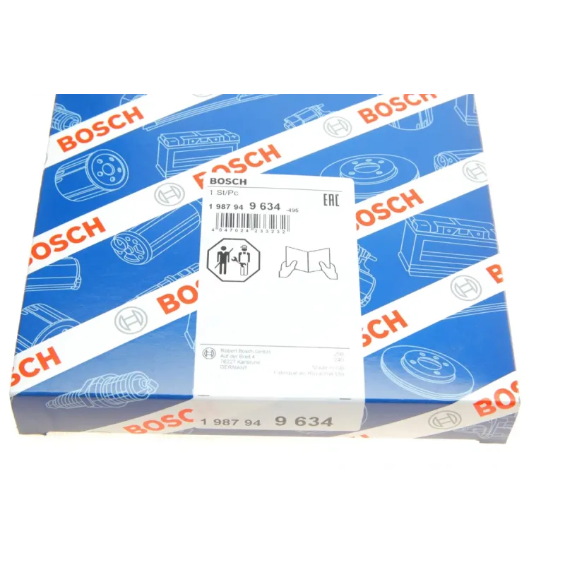 Ремінь ГРМ BOSCH 1 987 949 634 для Citroen C2/C3/C4, Peugeot 206/207/307 1.4 16V (135 зубців, 25.4x1286 мм)