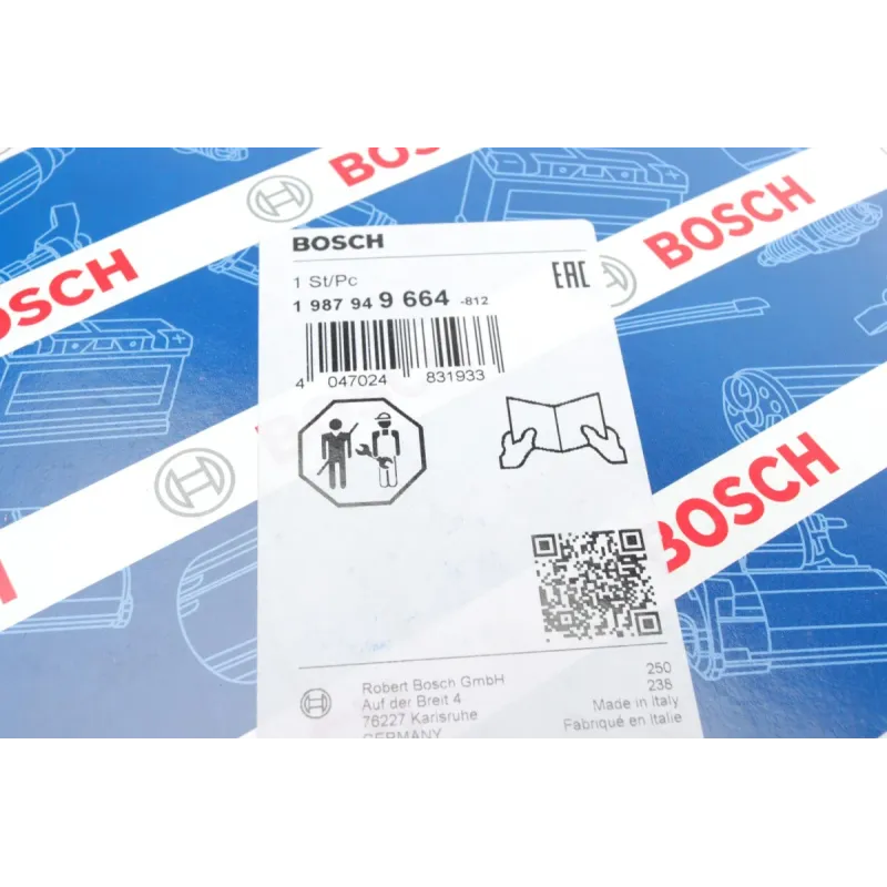 Ремінь ГРМ BOSCH 1 987 949 664 для Toyota Camry, Lexus RX 3.0 1688x32x211 мм