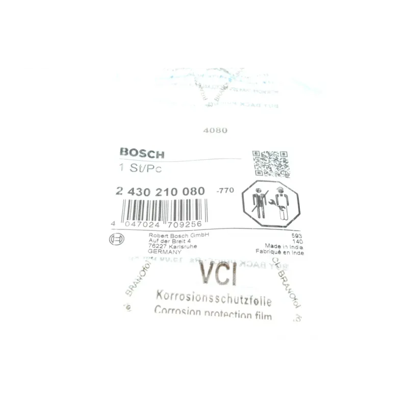 Ущільнювальне кільце форсунки BOSCH 2 430 210 080 для Audi A4, A6, VW Passat 2.5 TDI 1997-2005