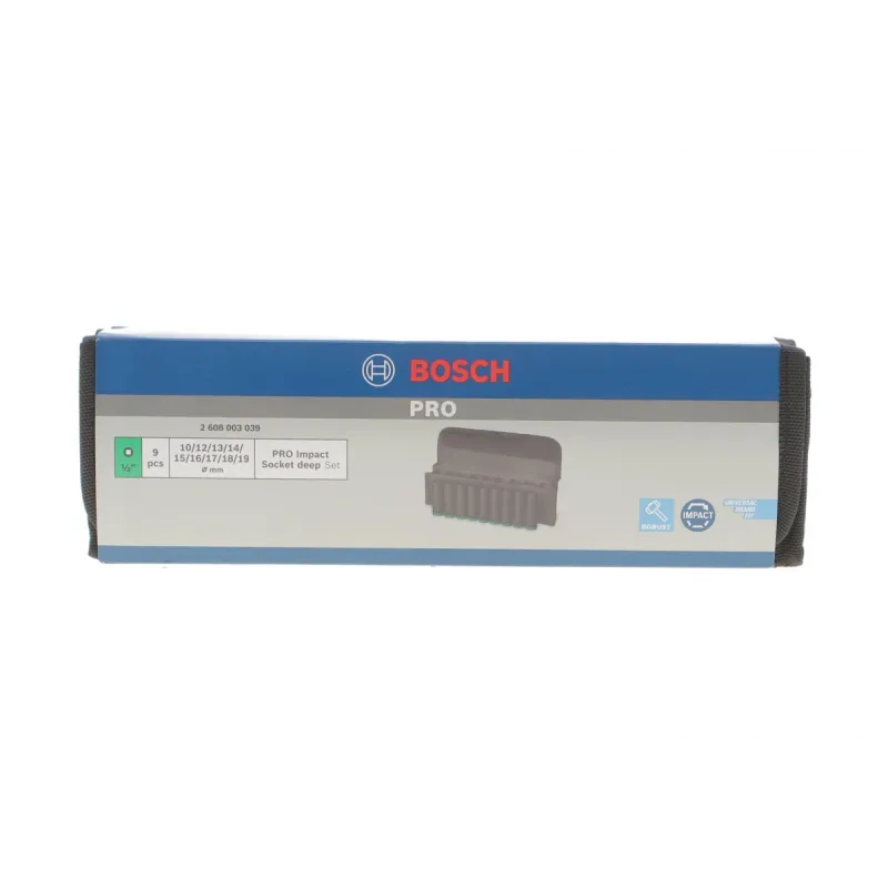 Набір торцевих головок ударних BOSCH 2 608 003 039 1/2