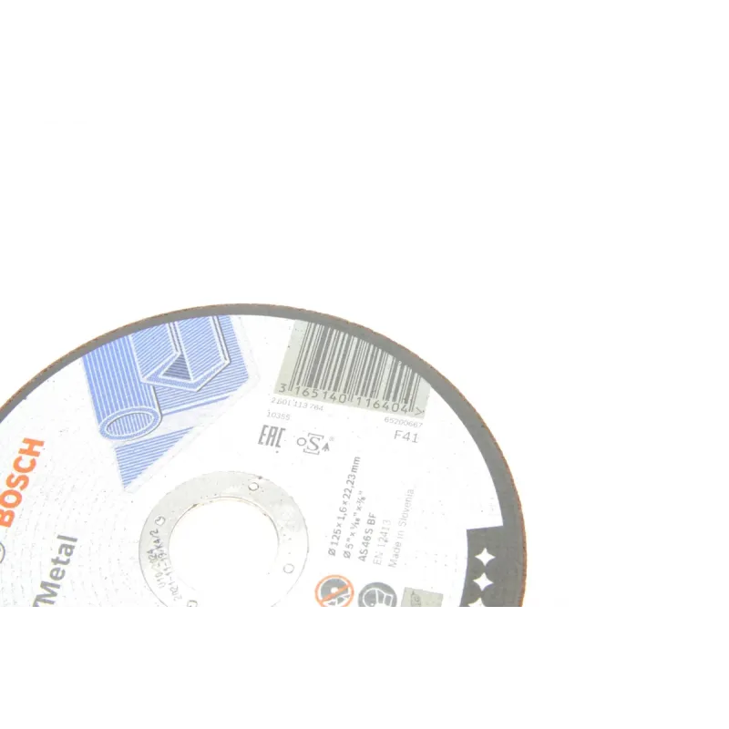Круг відрізний BOSCH 2 608 600 219 125x1,6x22,23 мм