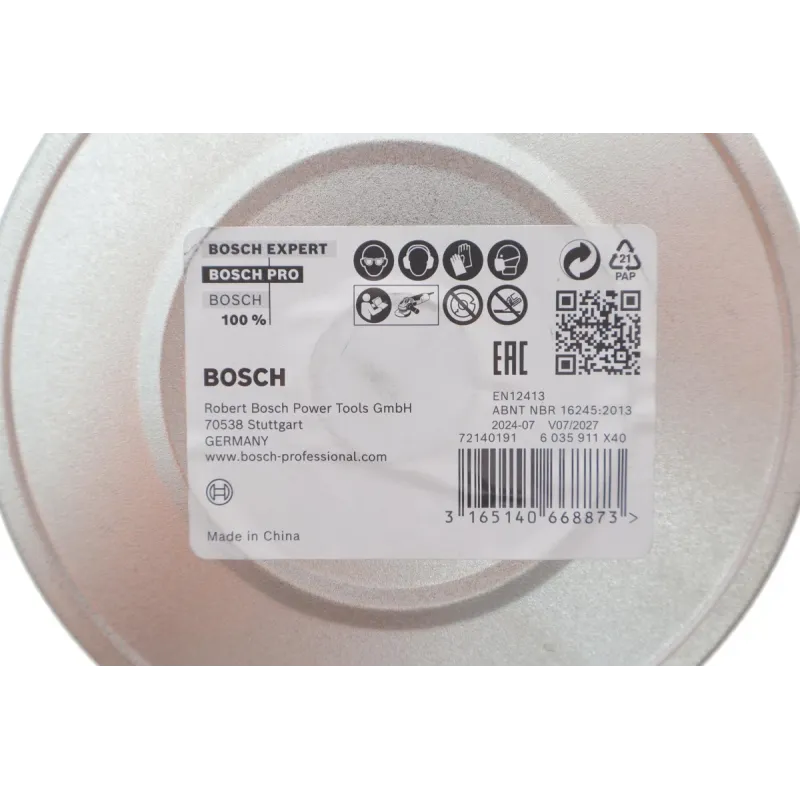 Круг відрізний BOSCH 2 608 603 255 для нержавіючої сталі та металу 125x1x22,23 мм (10 шт)