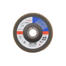 Круг зачисний BOSCH 2 608 603 659 P120 X431 Standard for Metal 125x5x22,23 мм