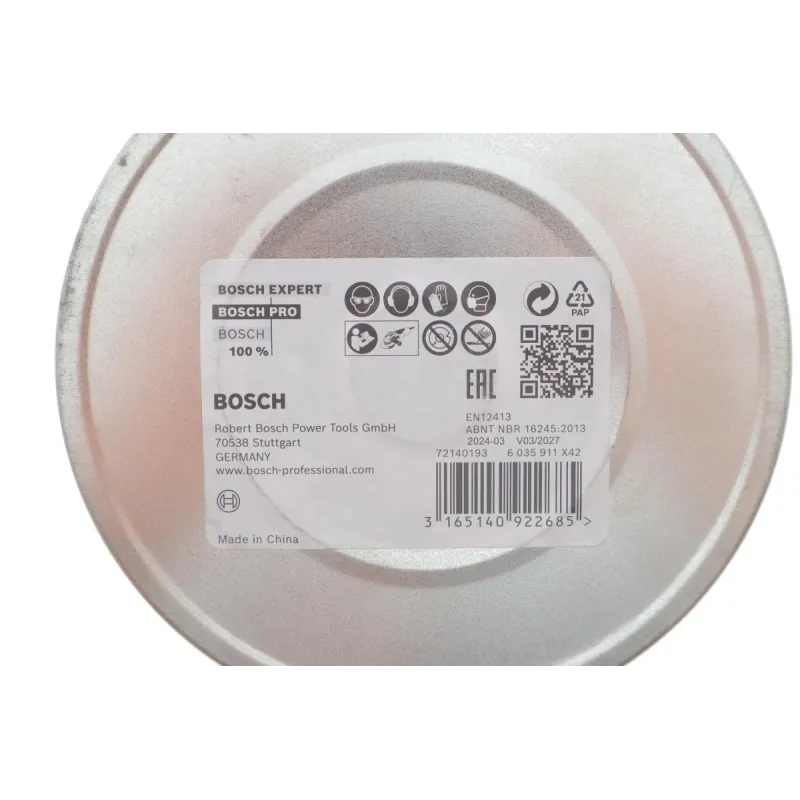 Круг відрізний BOSCH 2 608 619 050 для металу та нержавіючої сталі 125x1,6x22,23 мм (комплект 10 шт)