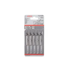 Полотно для лобзика BOSCH T101BR Clean for Wood 2 608 630 014 (5 шт.)