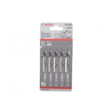 Полотно для лобзика BOSCH T101B Clean for Wood 2 608 630 030 (5 шт.)