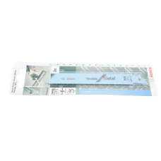 Полотно для шабельної пилки BOSCH S 922 B (2 шт.) 150 мм, зуб 2 мм для алюмінію та м'яких металів, артикул 2 609 256 705