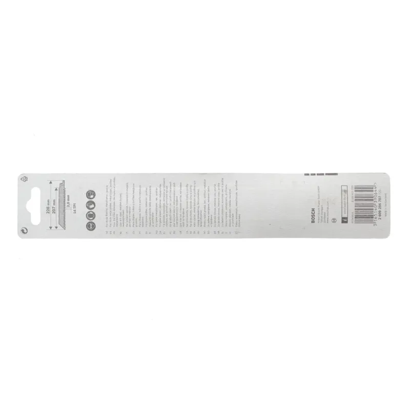 Полотно для лобзика BOSCH S1122BF 2 609 256 707 для металу