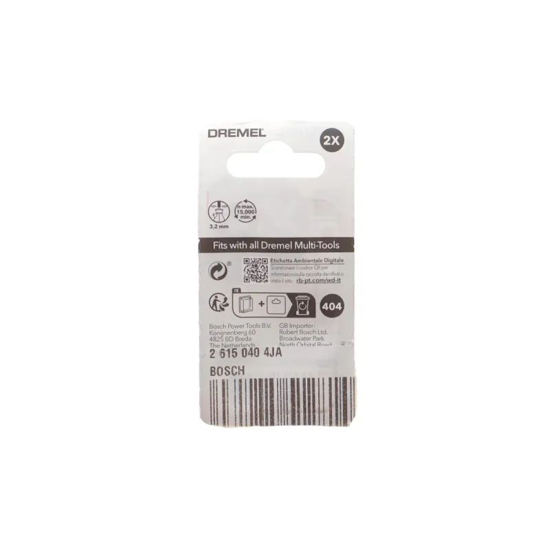 Щітка зачисна нейлонова 13 мм (2шт) BOSCH 2 615 040 4JA