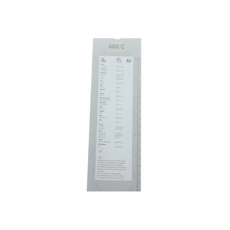 Щітки склоочисника BOSCH 3 397 005 027 (400/400мм) для Alfa Romeo 147, Audi 80, Chevrolet Aveo
