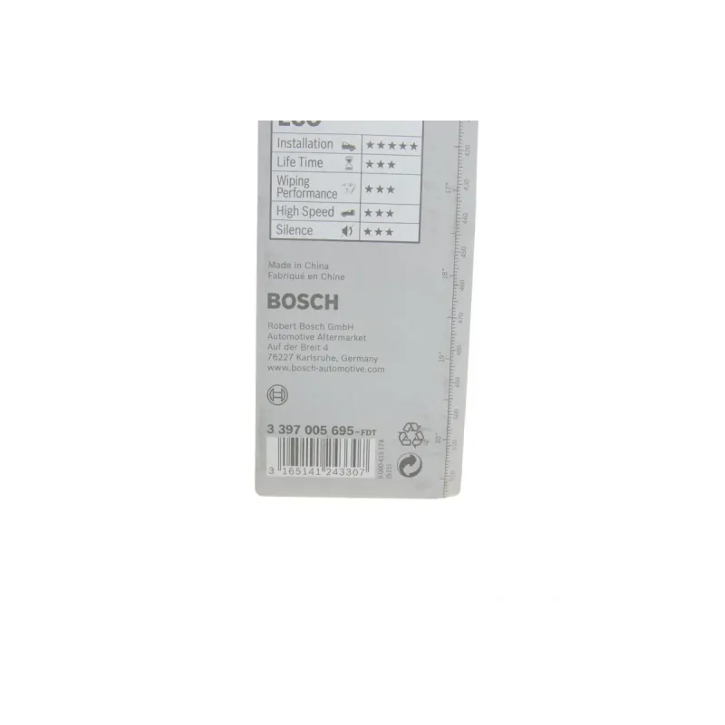 Щітки склоочисника BOSCH 3 397 005 695 (500/500мм) для Daf, Fiat, Ford, Hyundai, Kia, Opel
