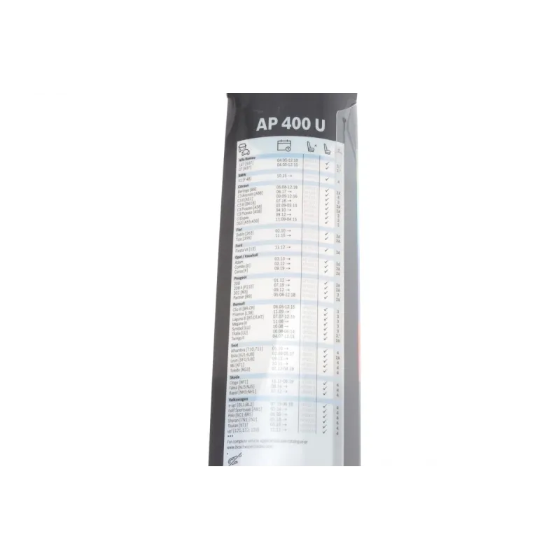 Щітка склоочисника (400mm) Renault Laguna07-15/Clio 05-14/Megane 10-/Trafic 14-/Seat Leon 12-