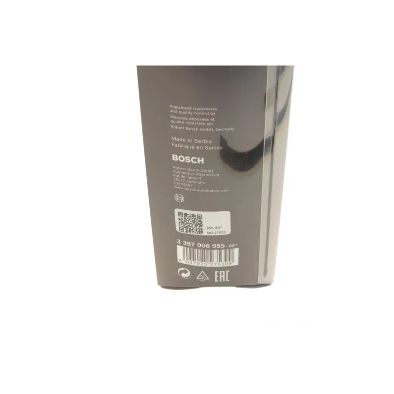 Щітка склоочисника безкаркасна BOSCH 3 397 006 955 для Citroen C4/Peugeot 3008/5008 800 мм