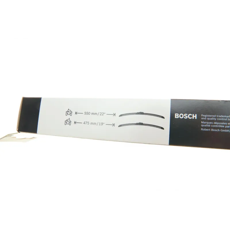 Щітки склоочисника BOSCH 3 397 007 043 безкаркасні (550/475 мм) для Dacia Logan, Renault Thalia
