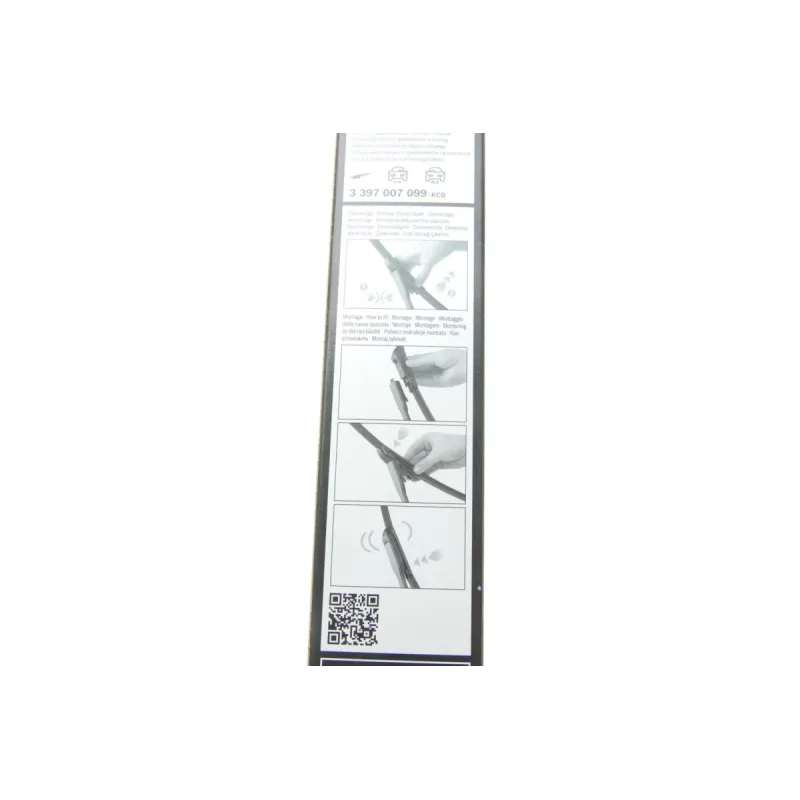 Щітки склоочисника BOSCH 3 397 007 099 безкаркасні 650/650 мм для Seat Leon 1P1 2005-2013