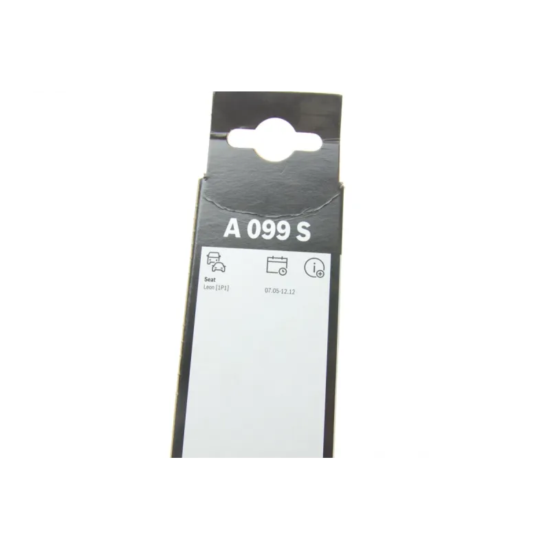 Щітки склоочисника BOSCH 3 397 007 099 безкаркасні 650/650 мм для Seat Leon 1P1 2005-2013