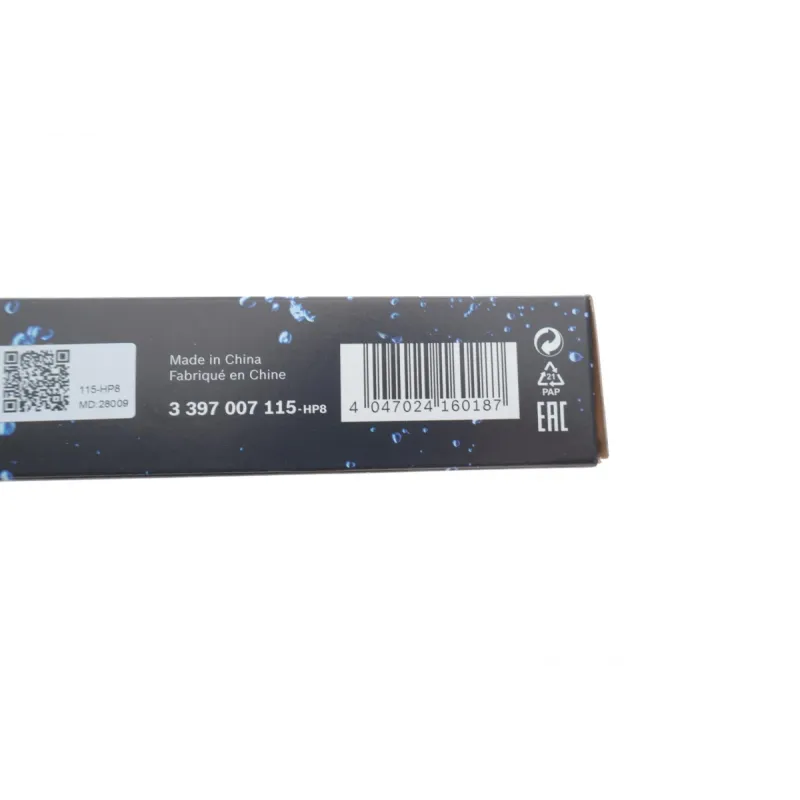 Щітки склоочисника BOSCH 3 397 007 115 безкаркасні (600/450мм) для Renault Megane II/IV
