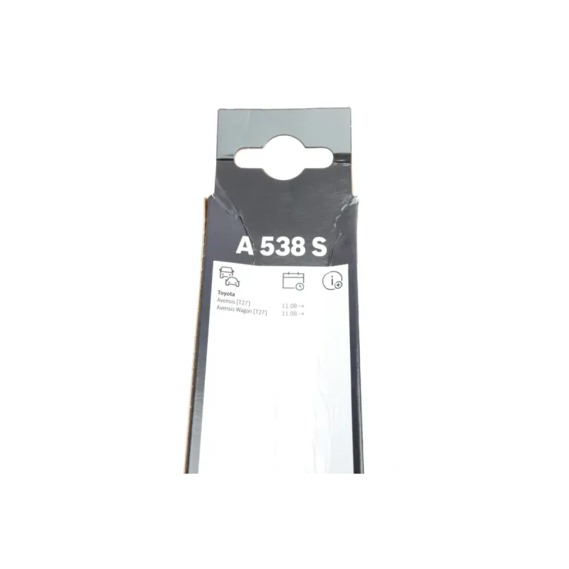 Щітки склоочисника безкаркасні BOSCH 3 397 007 538 для Toyota Avensis 2009-, 650/400 мм