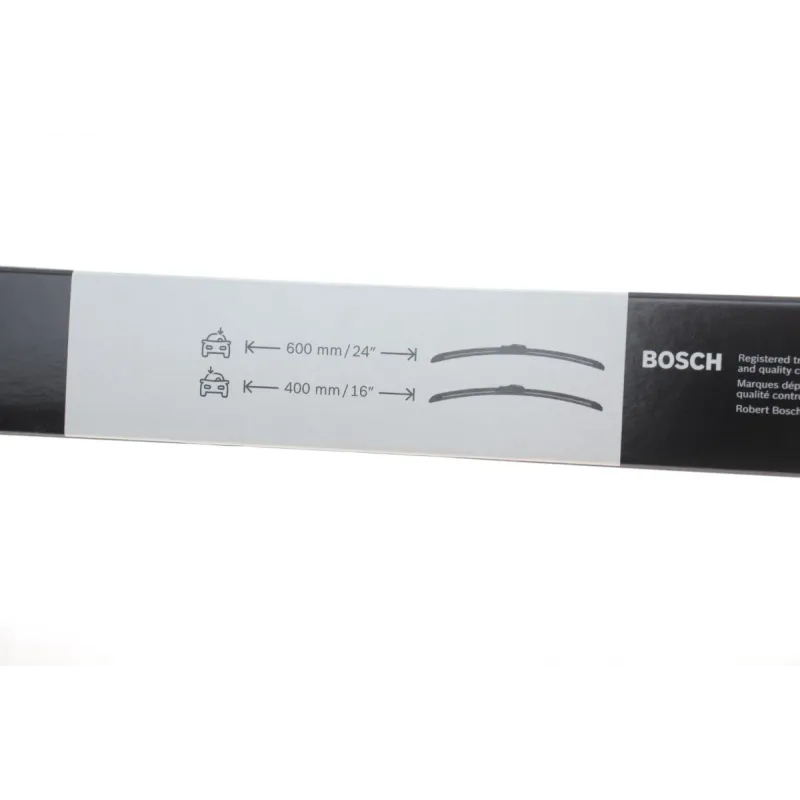 Щітки склоочисника BOSCH 3 397 007 555 безкаркасні (600/400мм) для Audi A1, Skoda Citigo, VW Polo