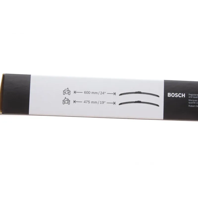 Щітки склоочисника безкаркасні BOSCH 3 397 007 654 для Jaguar S-Type/XJ 600/475 мм з форсункою