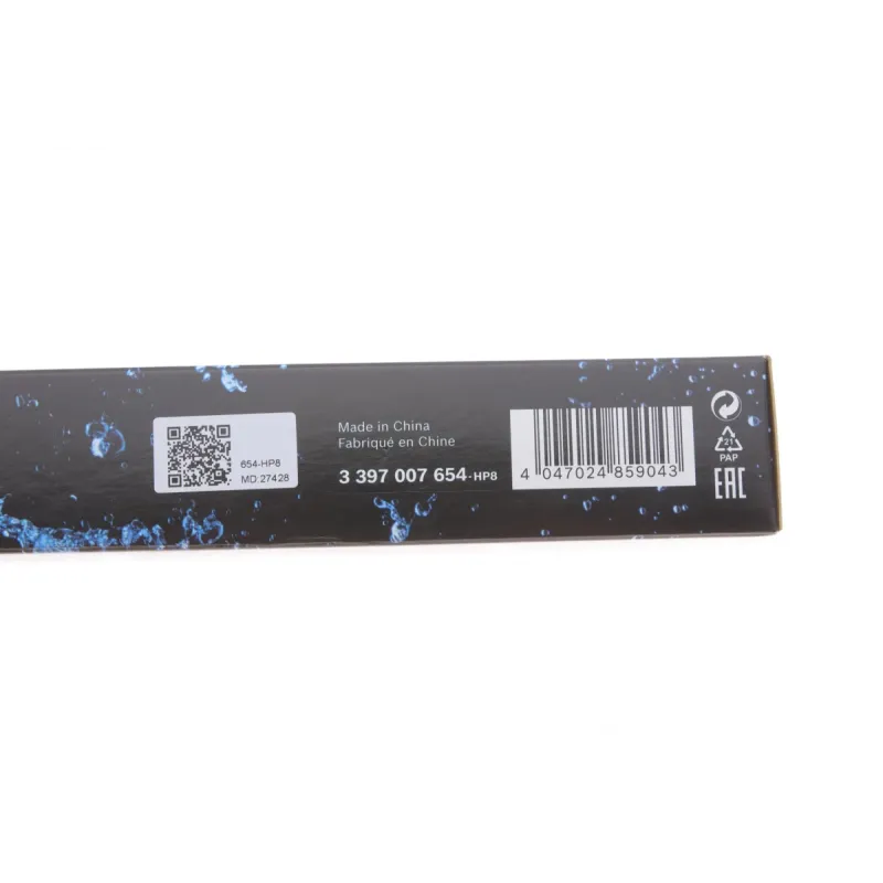 Щітки склоочисника безкаркасні BOSCH 3 397 007 654 для Jaguar S-Type/XJ 600/475 мм з форсункою