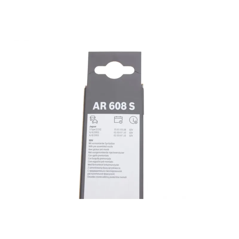 Щітки склоочисника безкаркасні BOSCH 3 397 007 654 для Jaguar S-Type/XJ 600/475 мм з форсункою