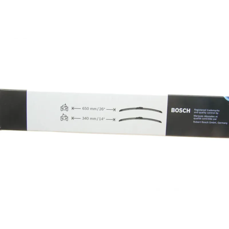 Щітки склоочисника BOSCH 3 397 007 868 безкаркасні 650/340 мм для Renault Clio IV (BH_) 2012-2021, Lada XRAY 2016-