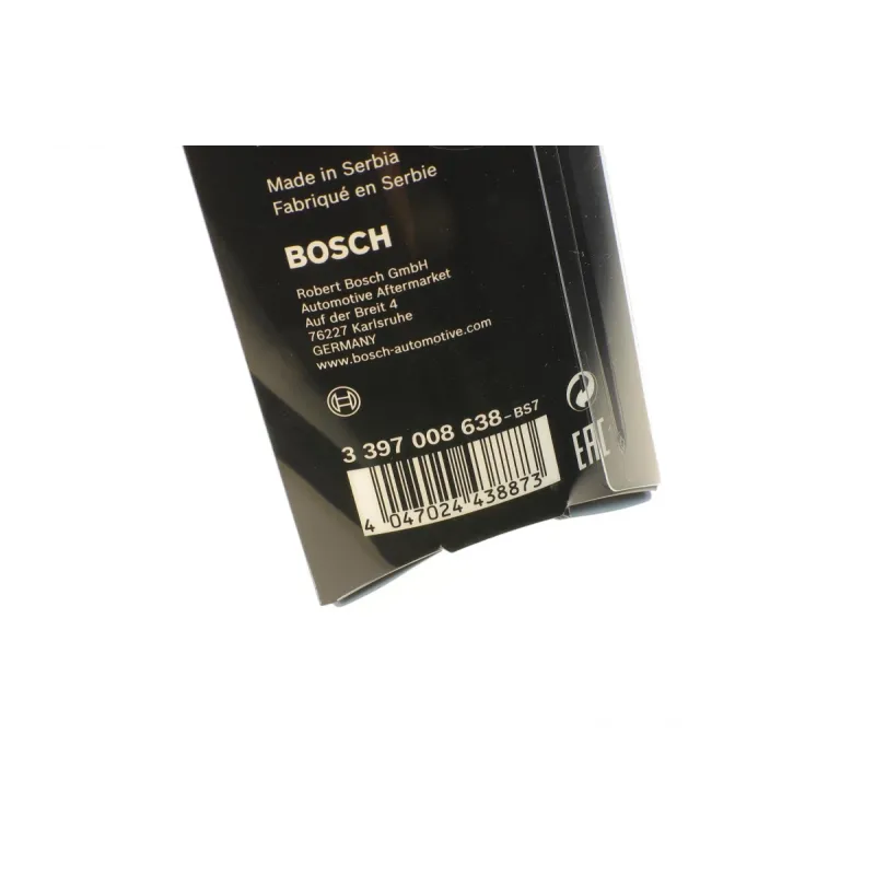 Щітка склоочисника BOSCH 3 397 008 638 безкаркасна 340 мм для Ford Ka, Honda Civic, Hyundai i30