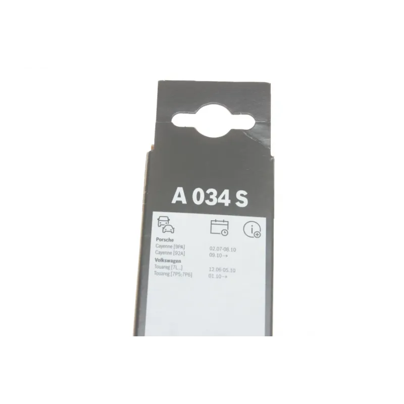 Щітки склоочисника BOSCH 3 397 009 034 безкаркасні 650/650мм для VW Touareg 7LA 2002-2010
