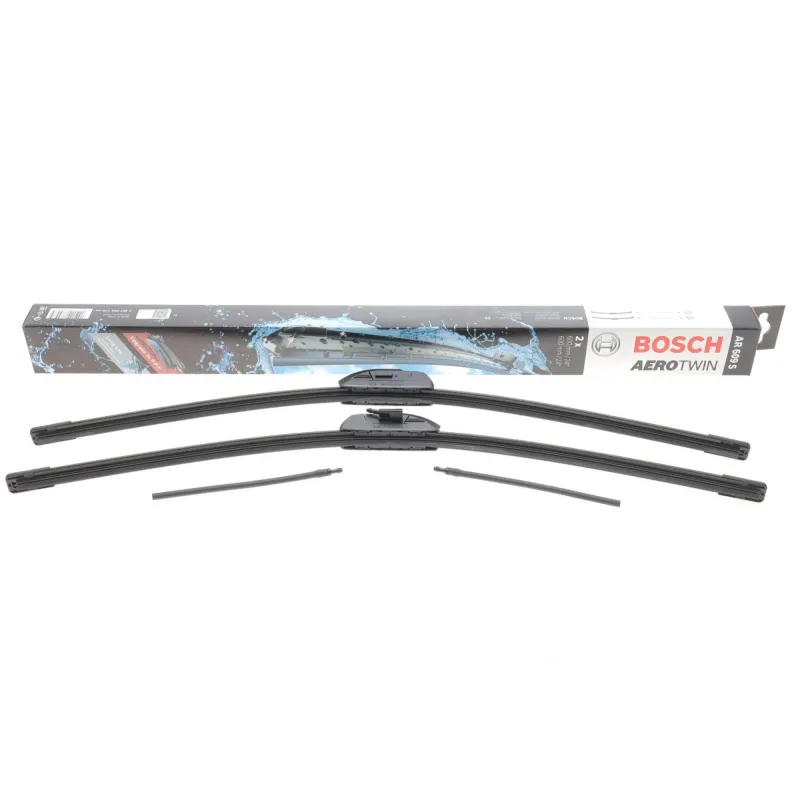 Щітки склоочисника BOSCH 3 397 009 776 безкаркасні з форсункою для Renault Master, Iveco Daily (600/600мм)