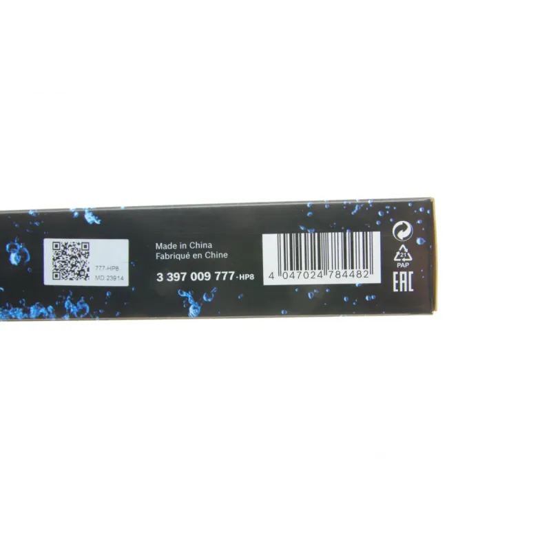 Безкаркасні щітки склоочисника BOSCH 3 397 009 777 (650/650мм) для Citroen C8, Peugeot 807 з форсункою