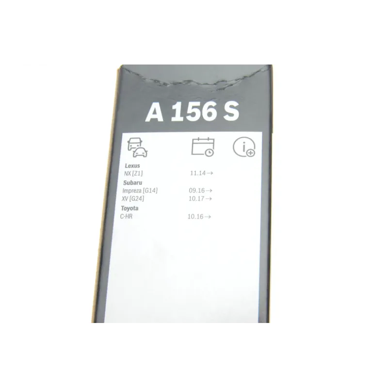 Щітки склоочисника безкаркасні BOSCH 3 397 014 156 для Toyota C-HR, Lexus NX 650/400 мм