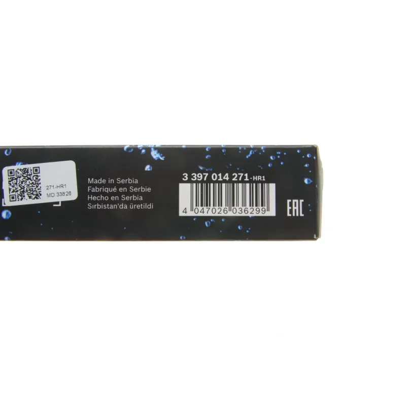 Щітки склоочисника BOSCH 3 397 014 271 безкаркасні (600/500мм) для BMW X5 (F15) X6 (F16) 2013-2018