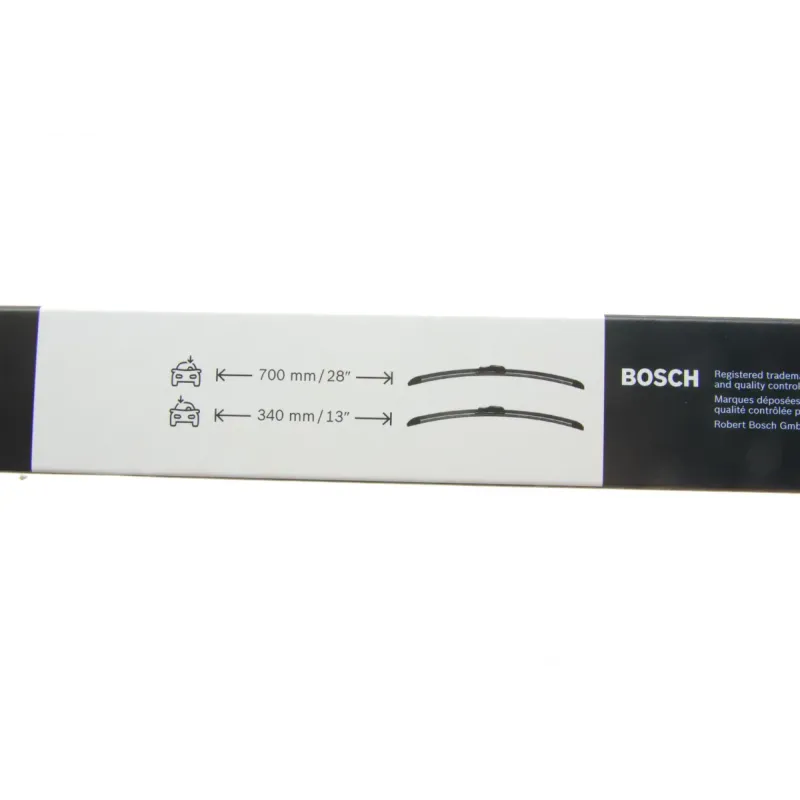 Щітки склоочисника BOSCH 3 397 014 404 безкаркасні (700/340 мм) для Ford Fiesta VII, Renault Captur II 2017-