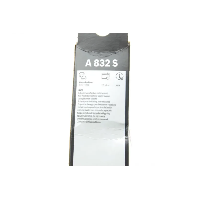 Щітки склоочисника BOSCH 3 397 014 832 безкаркасні (650/550мм) для Mercedes-Benz GLE (V167) GLS (X167) 2018-