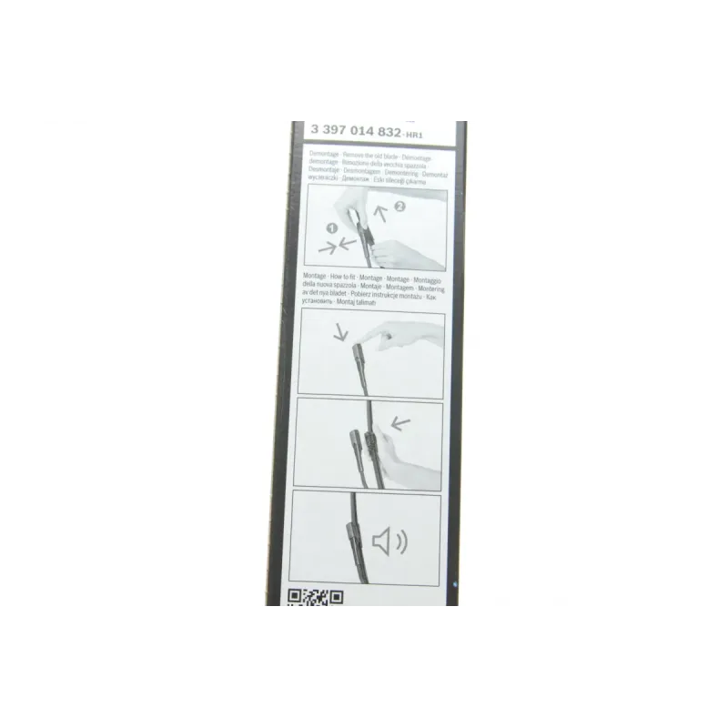 Щітки склоочисника BOSCH 3 397 014 832 безкаркасні (650/550мм) для Mercedes-Benz GLE (V167) GLS (X167) 2018-