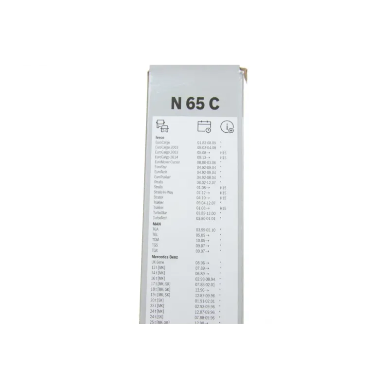 Щітка склоочисника BOSCH 3 397 015 409 для Iveco EuroCargo, Man, Mercedes-Benz, Scania, Volvo (650 мм)