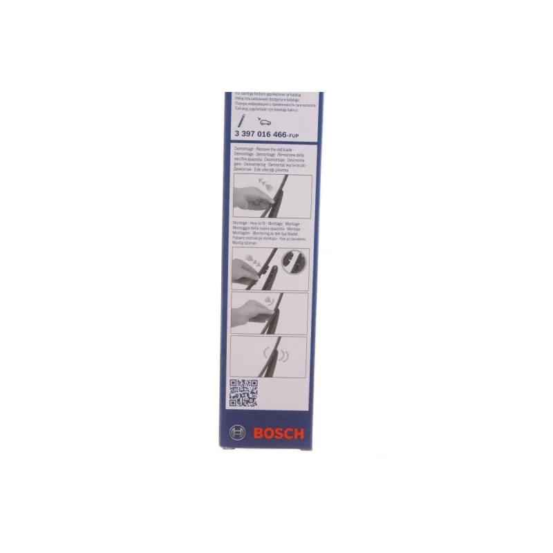 Щітка склоочисника задня BOSCH 3 397 016 466 безкаркасна 280 мм для Ford Mondeo/Kuga 2007-