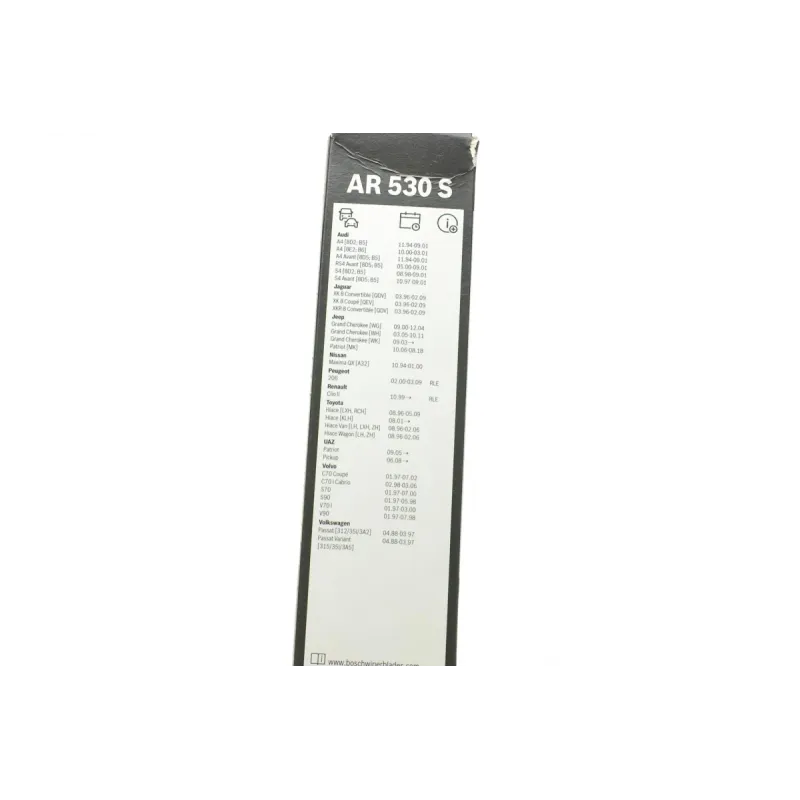 Щітки склоочисника (530/530mm) VW Passat 97-00/Peugeot 206 98-12/Renault Clio 98-