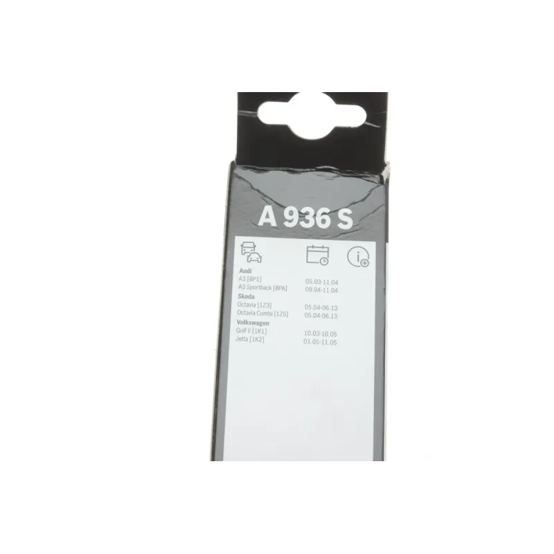 Щітки склоочисника BOSCH 3 397 118 936 (600/475 мм) для Audi A3, Skoda Octavia, VW Golf