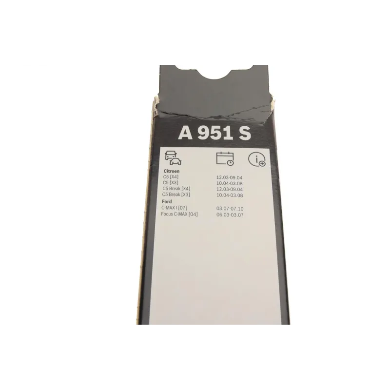 Щітки склоочисника BOSCH 3 397 118 951 безкаркасні (650/475 мм) для Citroen C5 I/II